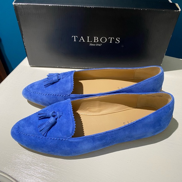 Talbots Breton Blue Francesca Tassels - Picture 2 of 5